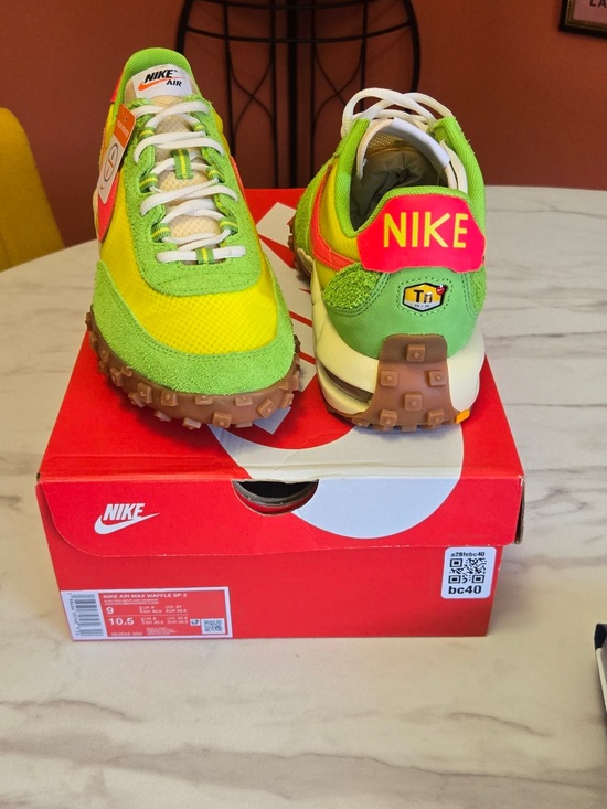 Nike Other - Nike MENS Neon Green and Yellow Trail Waffle Sneakers